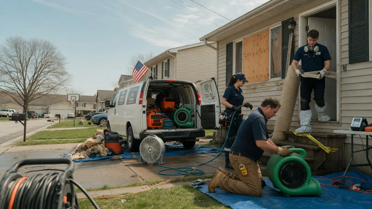 Water Damage Restoration in Barnesville, OH near me
